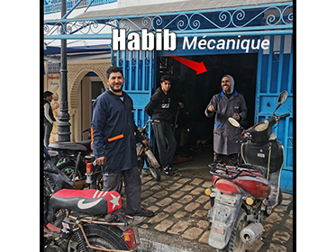 Habib Mécanique (Cycliste/réparateur)